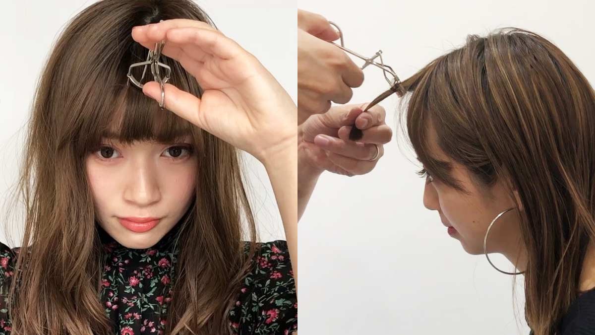 How to style curtain bangs with flat iron - pridedax