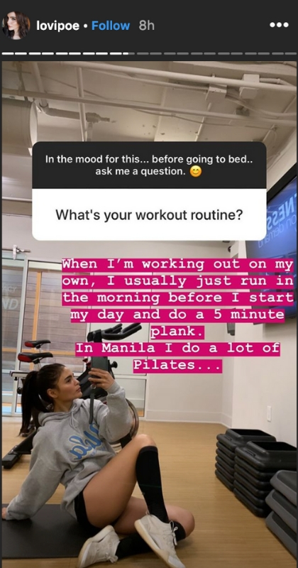 Lovi Poe Answered Curious Questions On Her Instagram