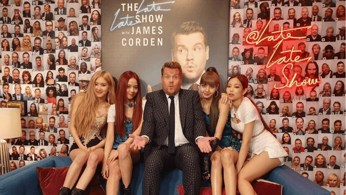 BLACKPINK Plays A Game Of Flinch On 'The Late Late Show With James Corden'