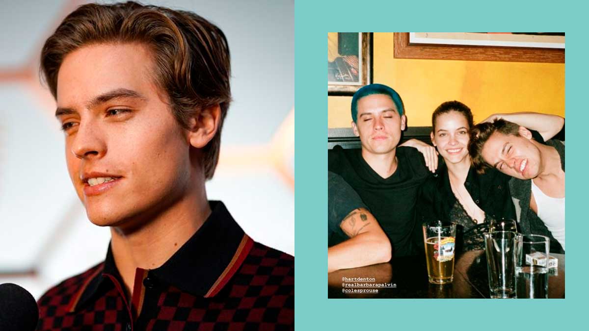 4. Dylan Sprouse's Blue Hair Sparks Twitter Frenzy - wide 3