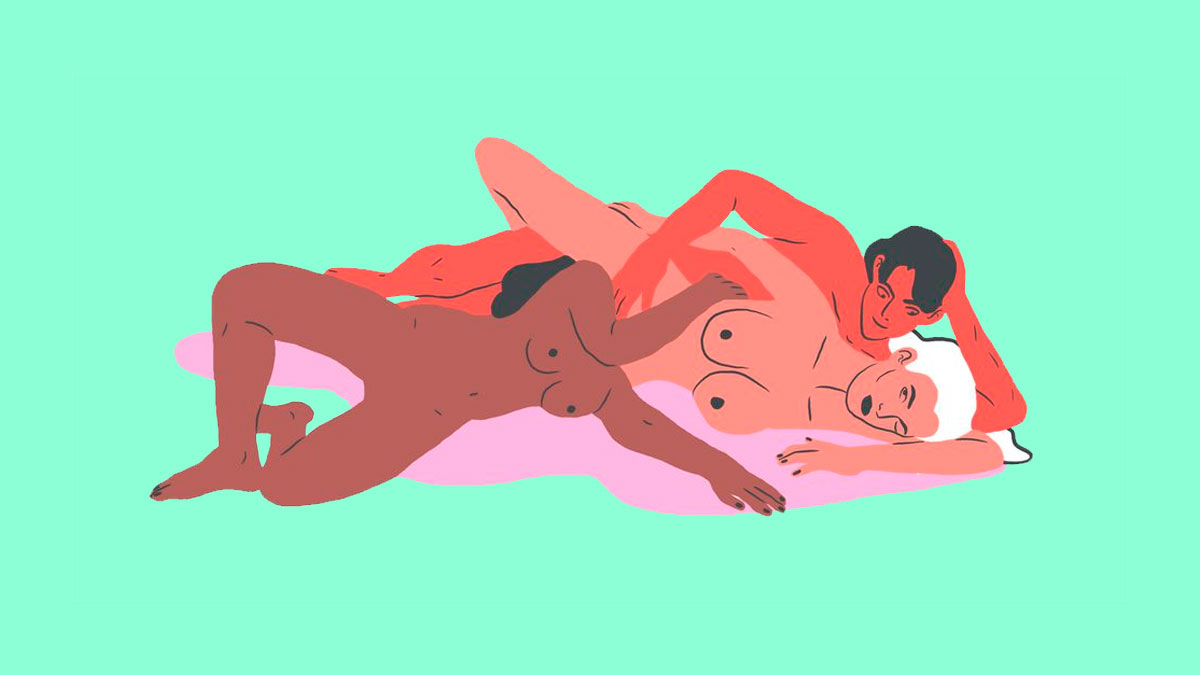 Threesome Sex Positions Clip Art - Sex Positions | Cosmo.ph