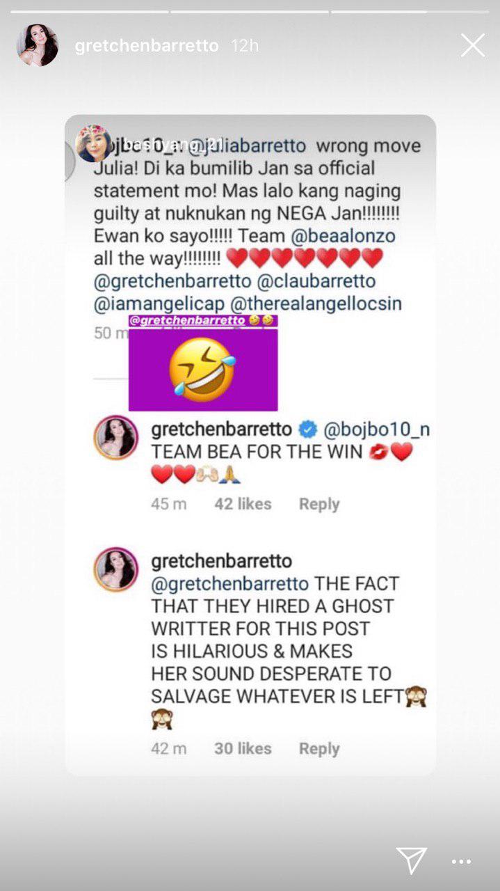 Gretchen Barretto Updates Instagram Bio As A Response To Marjorie Barretto