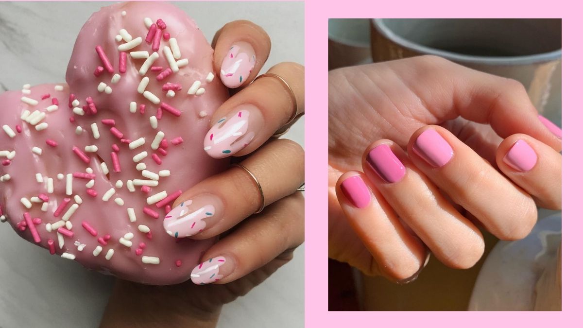 3. Floral Pink Nail Art - wide 1