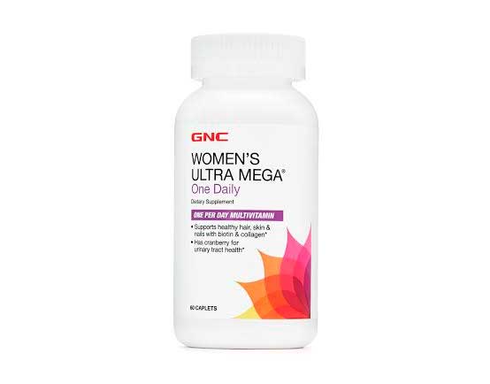 Best hair vitamin: GNC Women's Ultra Mega