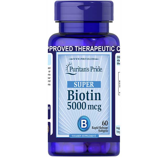 Best Hair Vitamin: Puritan's Pride Biotin