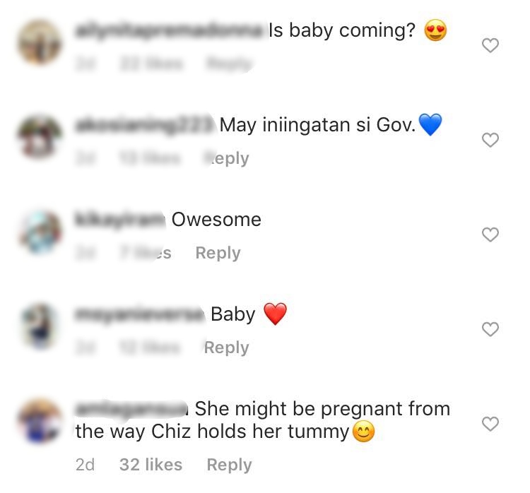 ShowBiz Chika - Heart Evangelista's Instagram post about a secret sparks  pregnancy rumors (Instagram - iamhearte).