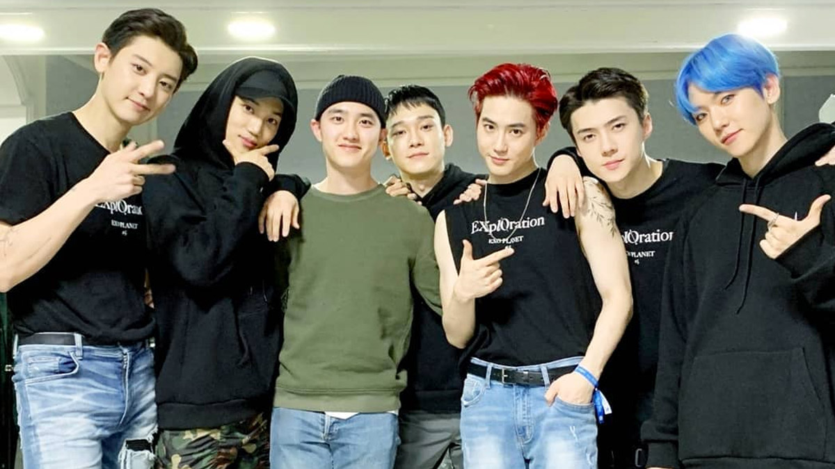 D.O. Attended EXO's Concert In Seoul While On Military Leave