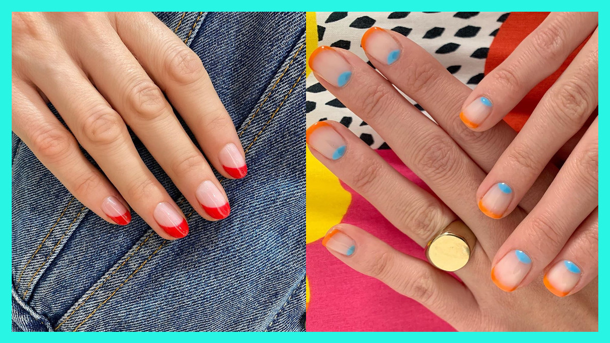 8. Colorful French Manicure Ideas for 2024 - wide 5