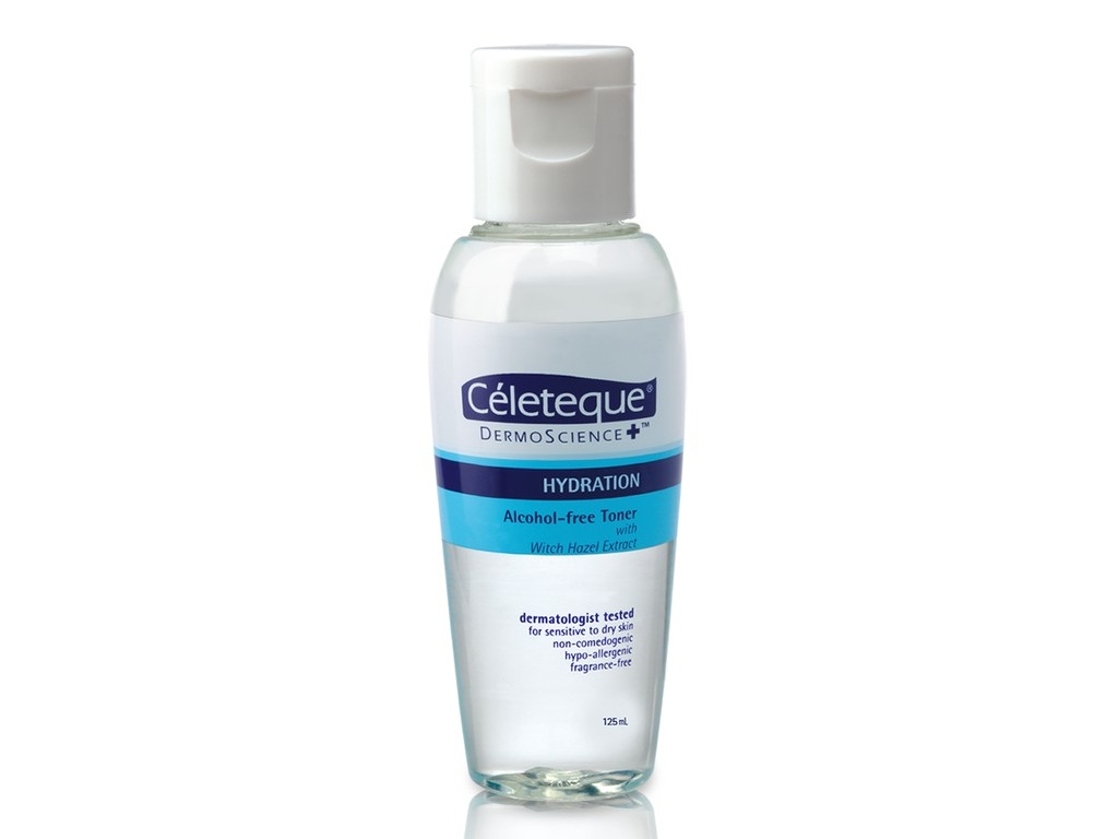 Best Affordable Toner You Can Buy From The Grocery: Celeteque Dermoscience Hydration Alcohol-Free Toner