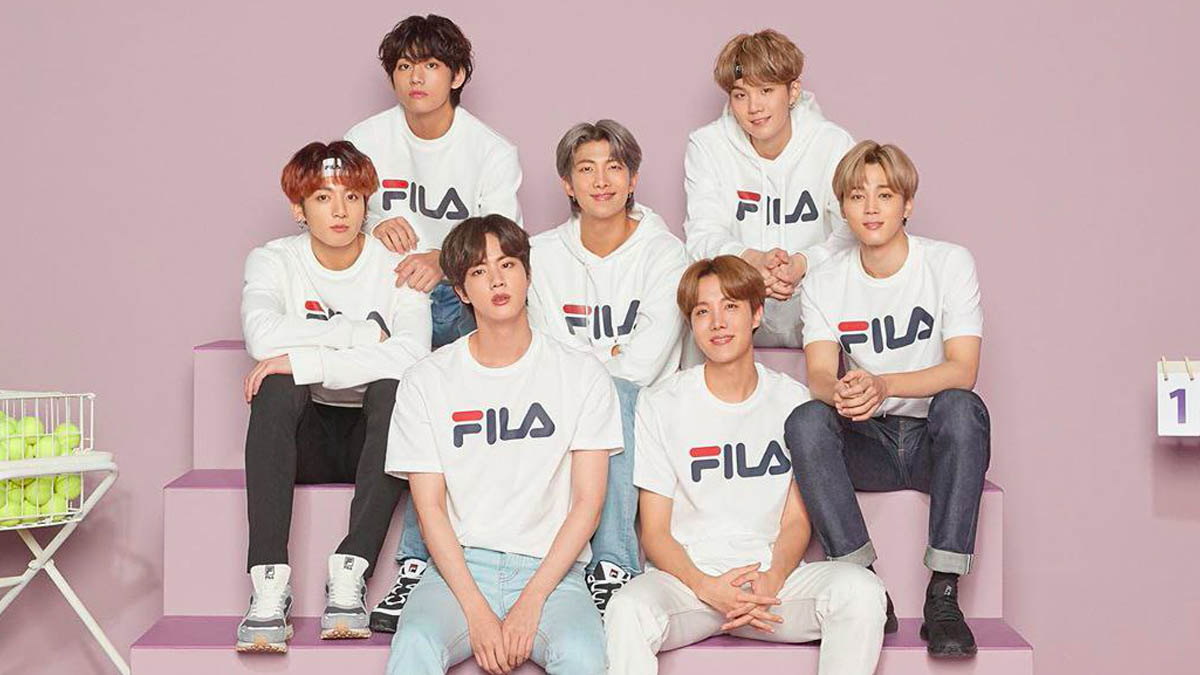 FILA X BTS Pre-Order Event In The Philippines