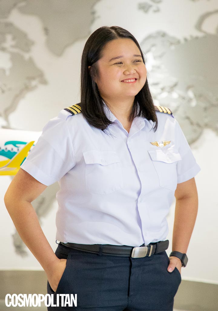 Martha May De Leon Cebu Pacific's First Female Cadet Pilot