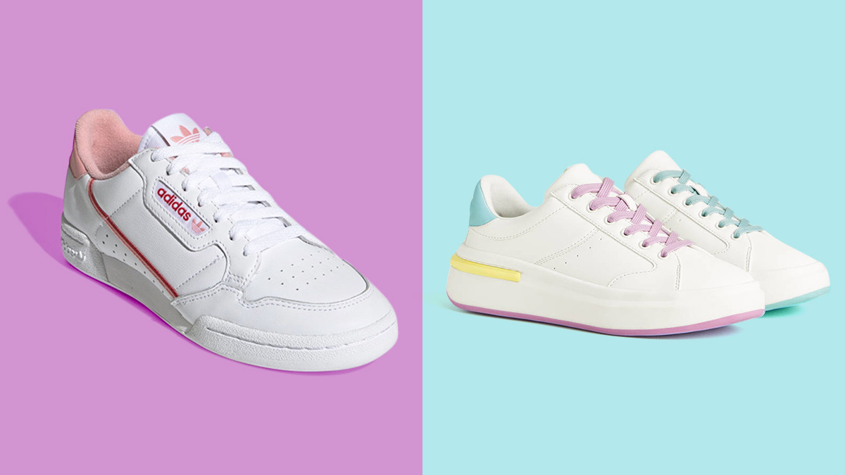 The Best White Sneakers With Subtle Accents