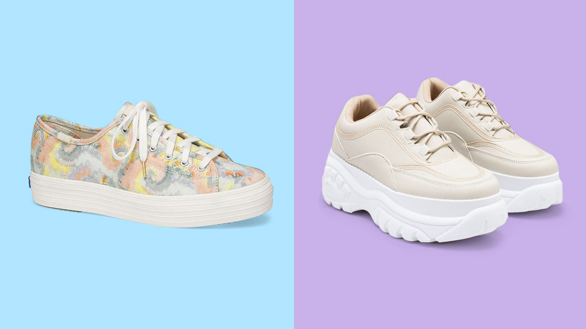 Cute Platform And Chunky Sneakers To Make You Look Taller