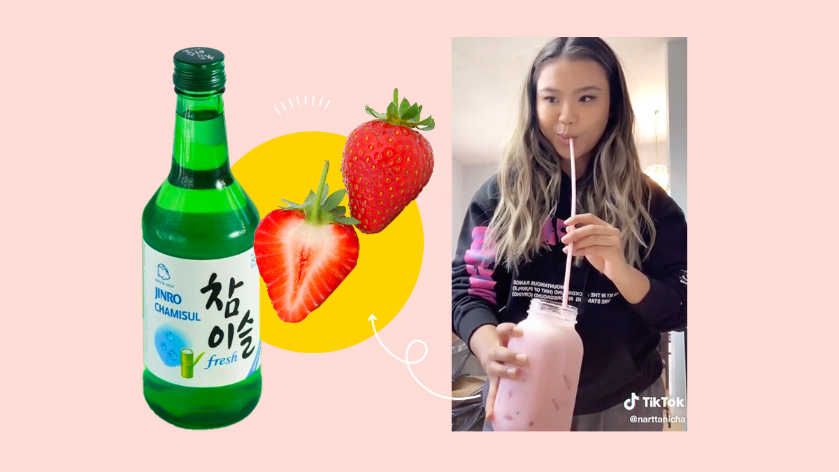 strawberry soju milkshake recipe 1593656201