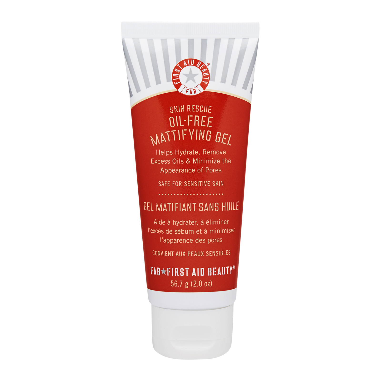 Best Azelaic Acid-Infused Skincare Product: First Aid Beauty Skin Rescue Oil-Free Mattifying Gel Moisturizer