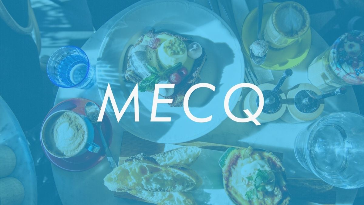 MECQ rules on restaurant and food services