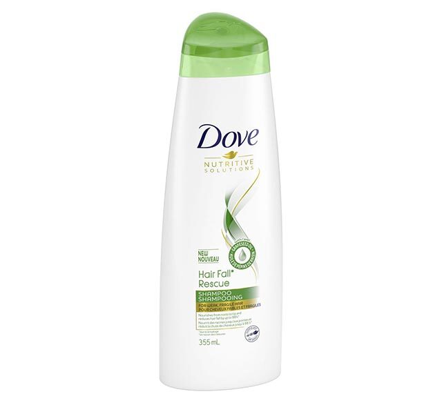 Best Anti-Hair Fall Product: Dove Shampoo Hair Fall Rescue