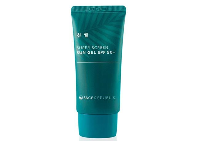 Best Non-Sticky Face Sunscreen: Face Republic Sun Gel SPF 50+