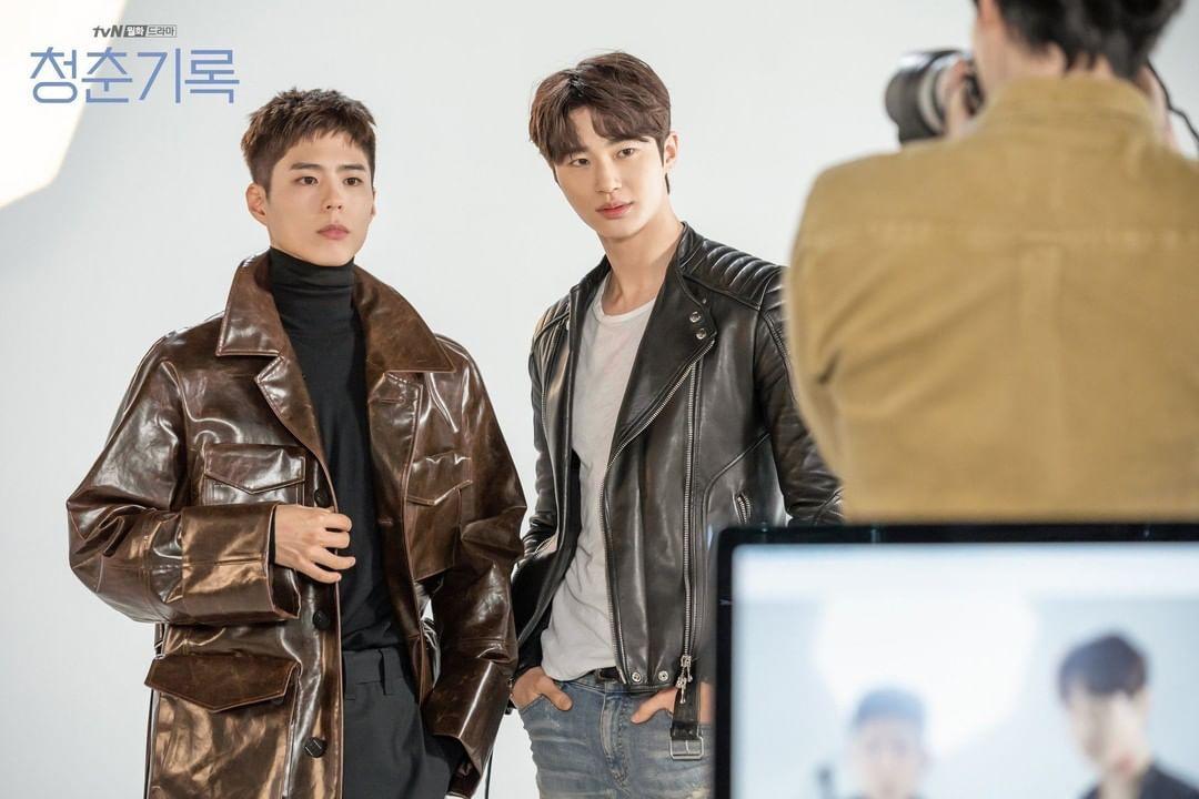 New Photos Of Park Bo Gum And Byeon Woo Seok In Record Of Youth