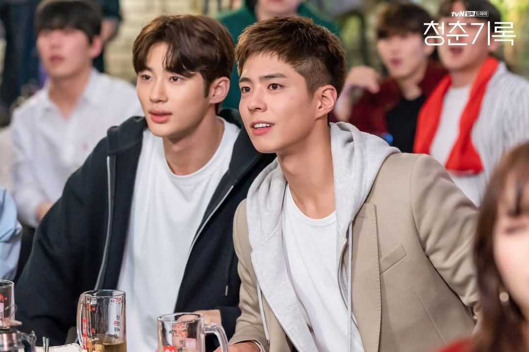 Park Bo Gum and Byeon Woo Seok in Record Of Youth