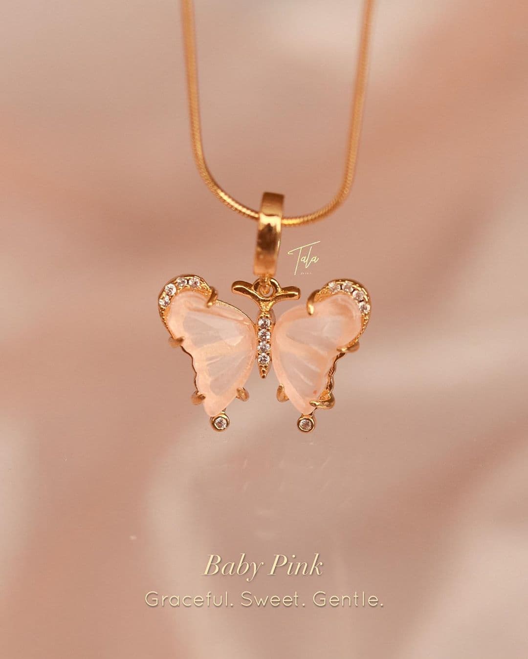 tala butterfly necklace