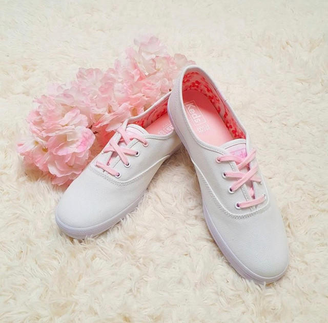 Kathryn Bernardo for Keds: Champion Cherry Blossom Sneakers