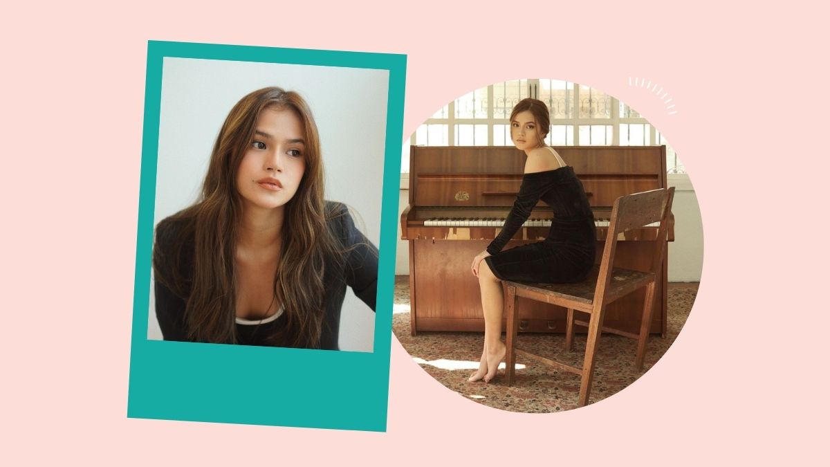 Side by side photos of Maris Racal
