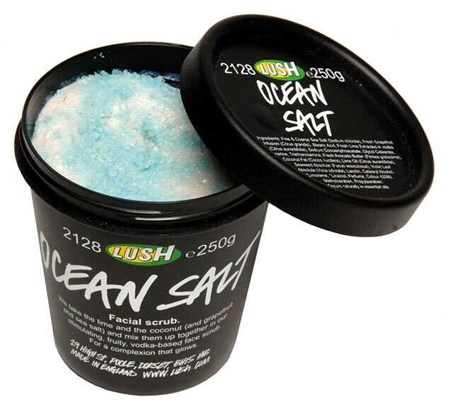 Best Treatment For Acne On The Chest: Lush Ocean Salt Face and Body Scrub