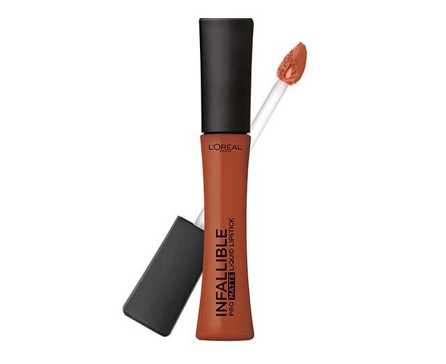 Best Matte Lipsticks: L'Oréal Paris Infallible 16HR Pro-Matte Liquid Lipstick in Cowboy