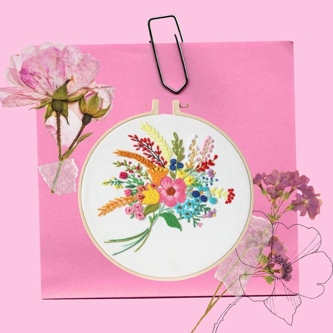 Embroidery kit from Burda and You