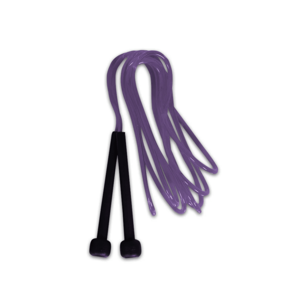 purple transparent jump rope