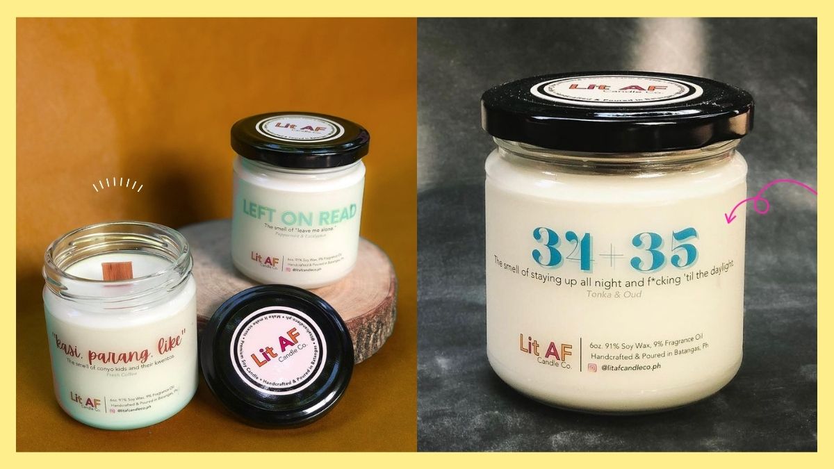 Lit AF Candle Co. PH (litafcandleco.ph) Scented Candles