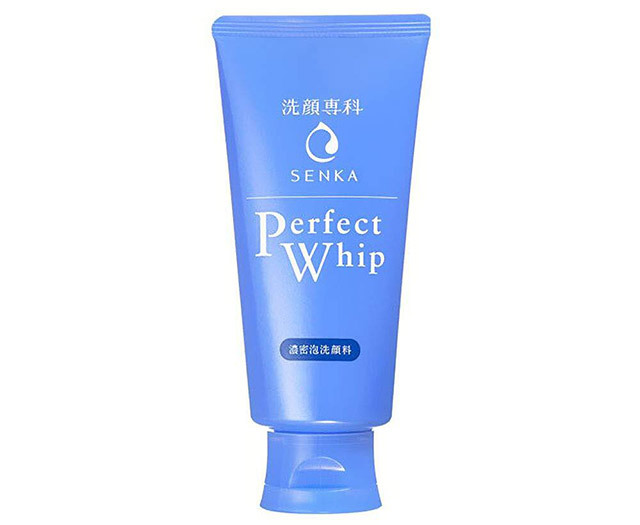 Routine for clear skin: Senka Perfect Whip Foam Cleanser