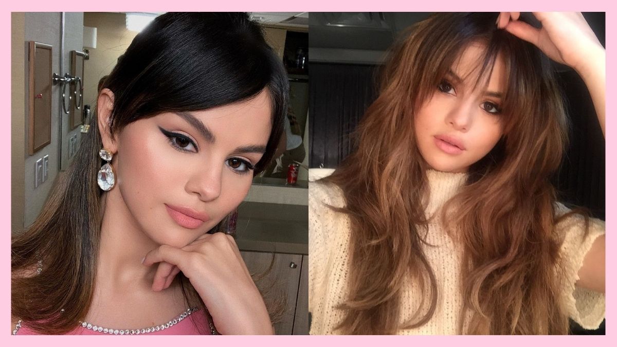 Selena Gomez's Hairstyles For Round Faces