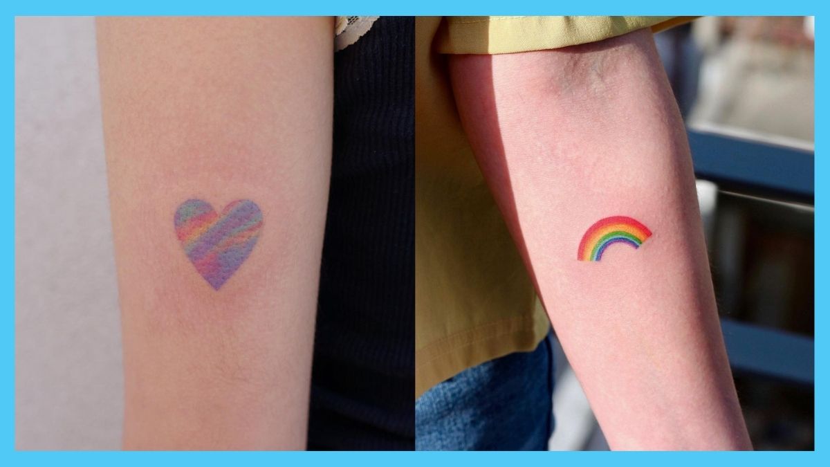 rainbow tattoos