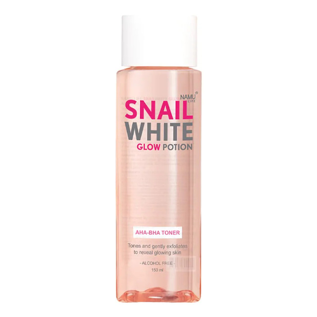 How to get rid of acne scars: SNAILWHITE Glow Potion AHA-BHA Toner