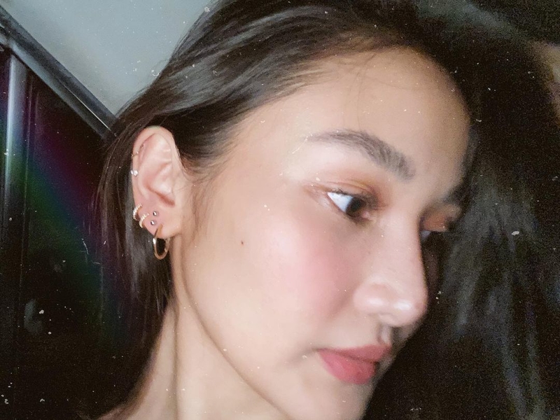 Chie Filomeno Ear Piercings