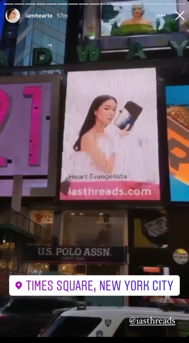 Heart Evangelista Escudero walks New York streets in style - Bilyonaryo  Business News