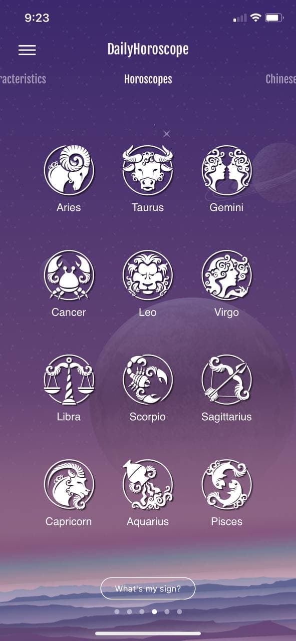 Astrology app