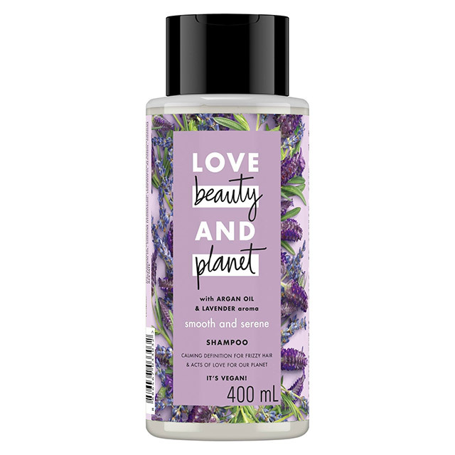 Love Beauty & Planet Smooth and Serene Argan Oil & Lavender Sulfate-Free Shampoo