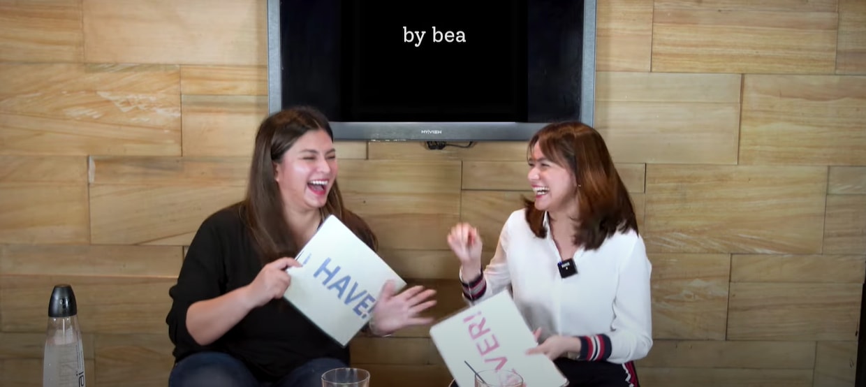 Angel Locsin Bea Alonzo Play Never Have I Ever Game