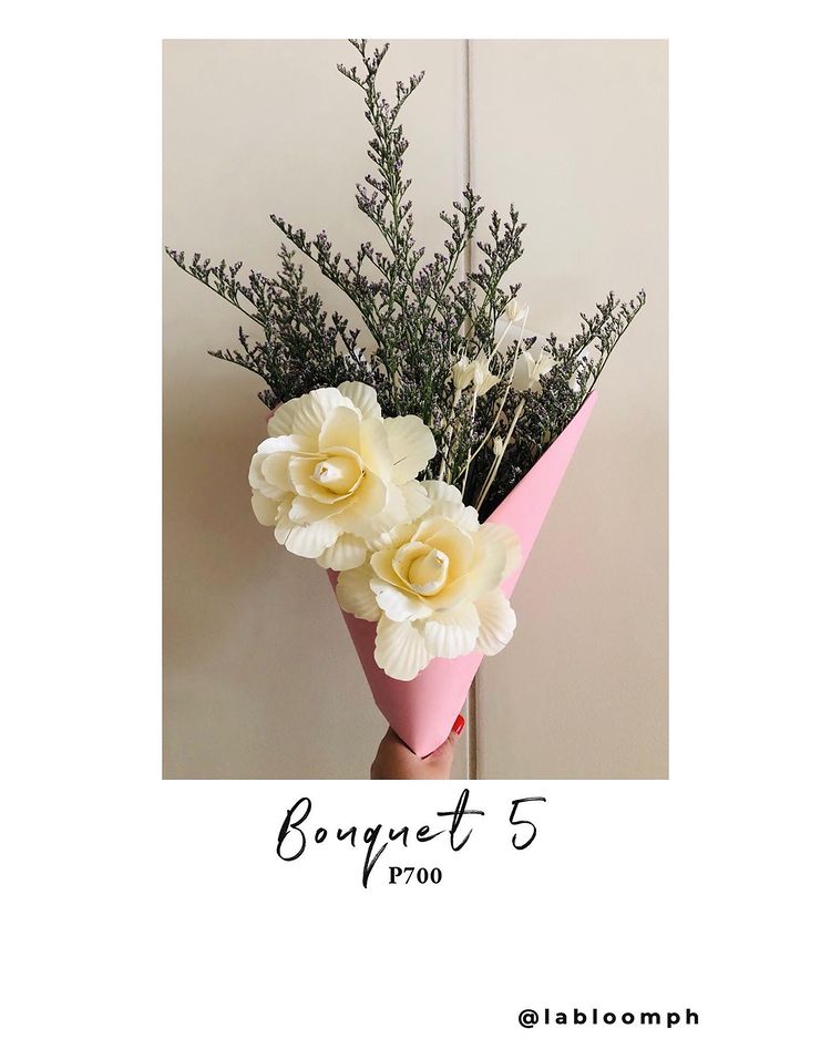 Dried flowers from online store La Bloom PH