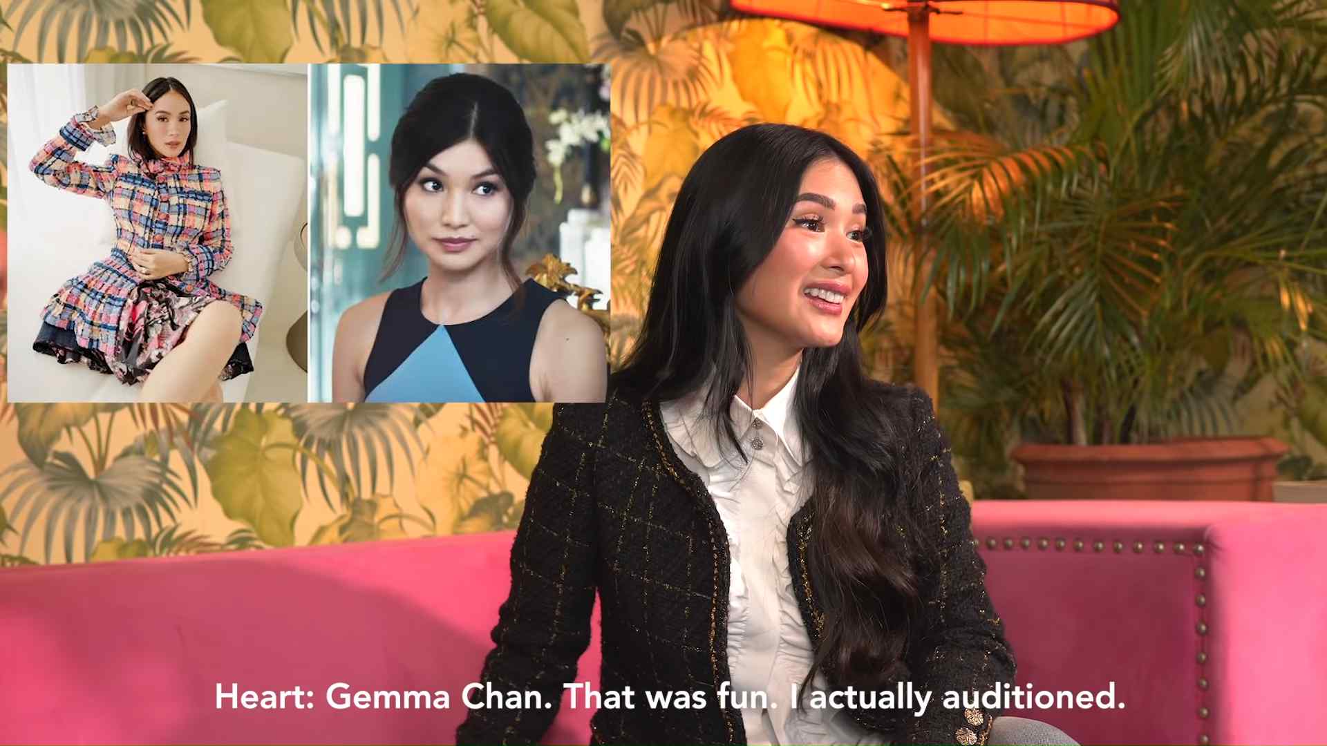 Heart Evangelista when asked if she's filming Crazy Rich Asians