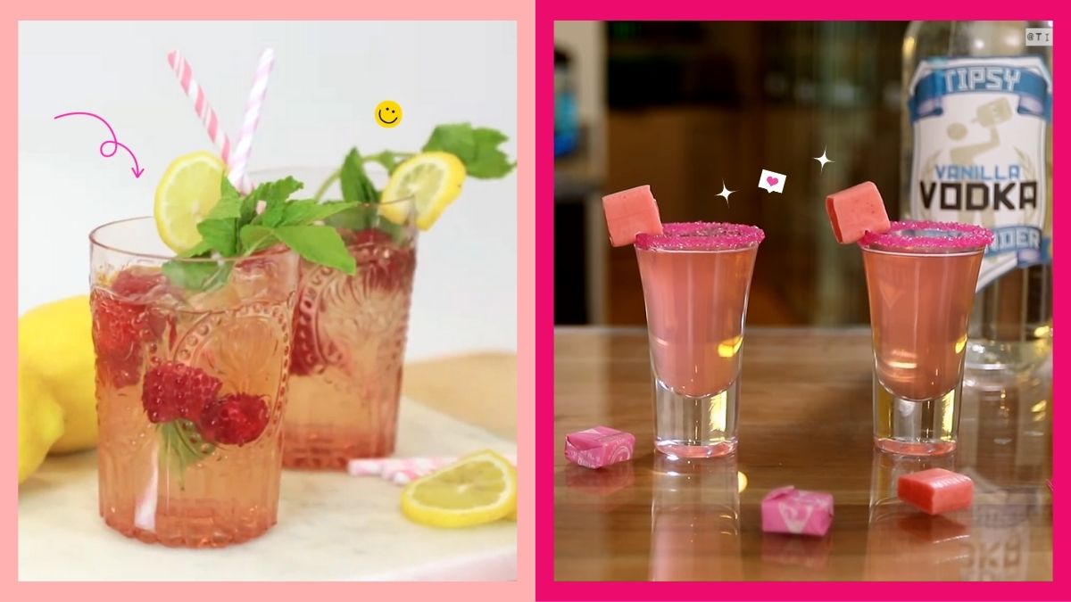Alcoholic pink drinks easy recipes