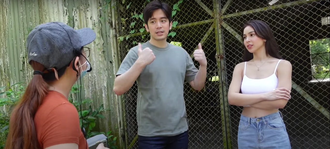 Behind the scenes of Paubaya MV with Joshua Garcia and Julia Baretto, and staff