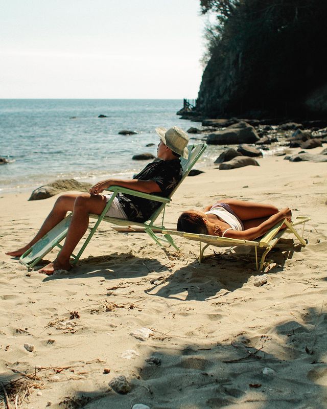 folding chair: easy chair from Halo Halo Home at the beach