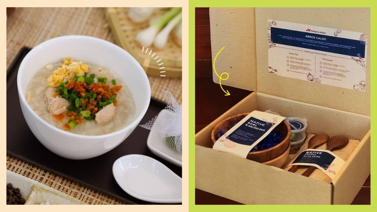 Philippine Airlines' (PAL) arroz caldo kit