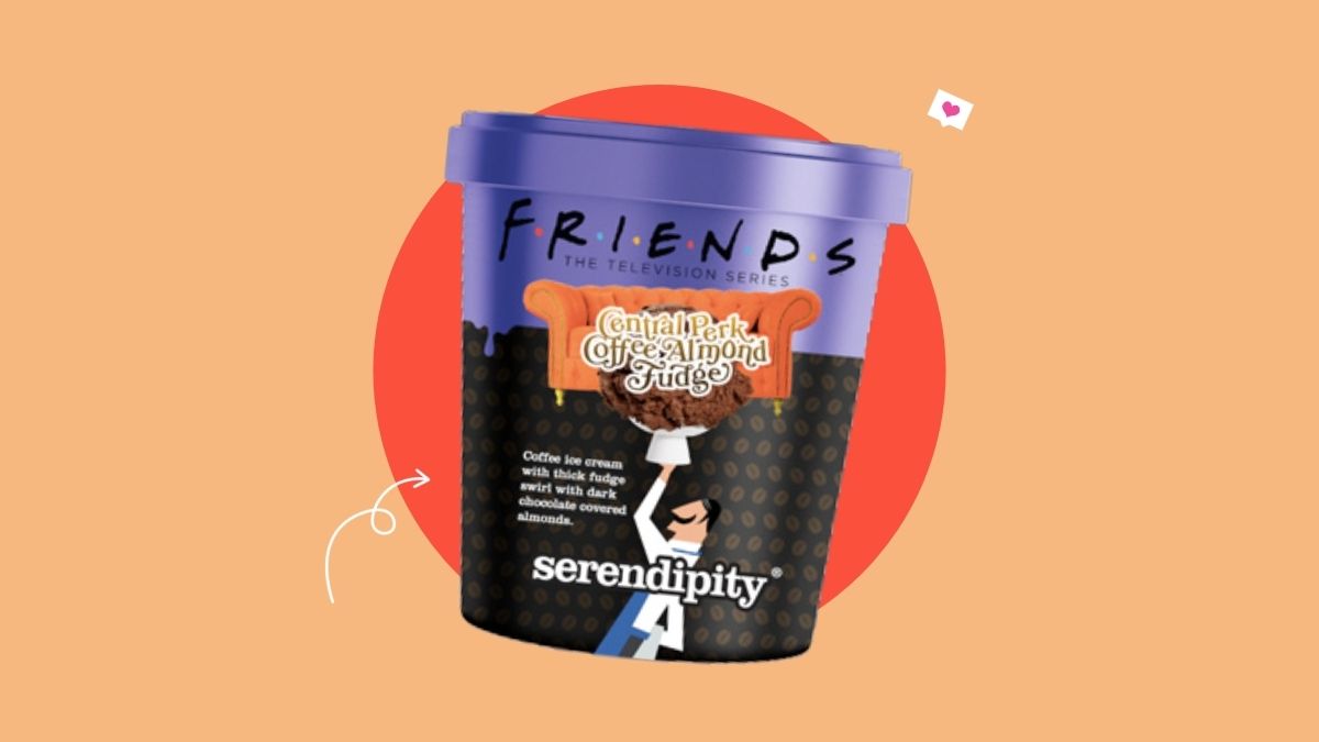 Serendipity Friends-inspired ice cream