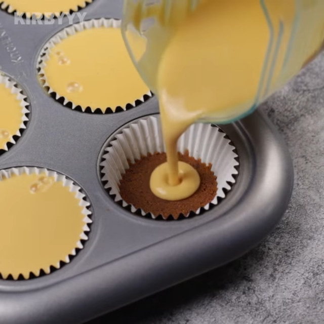 Kirbyyy's Graham Flan Cupcakes Recipe