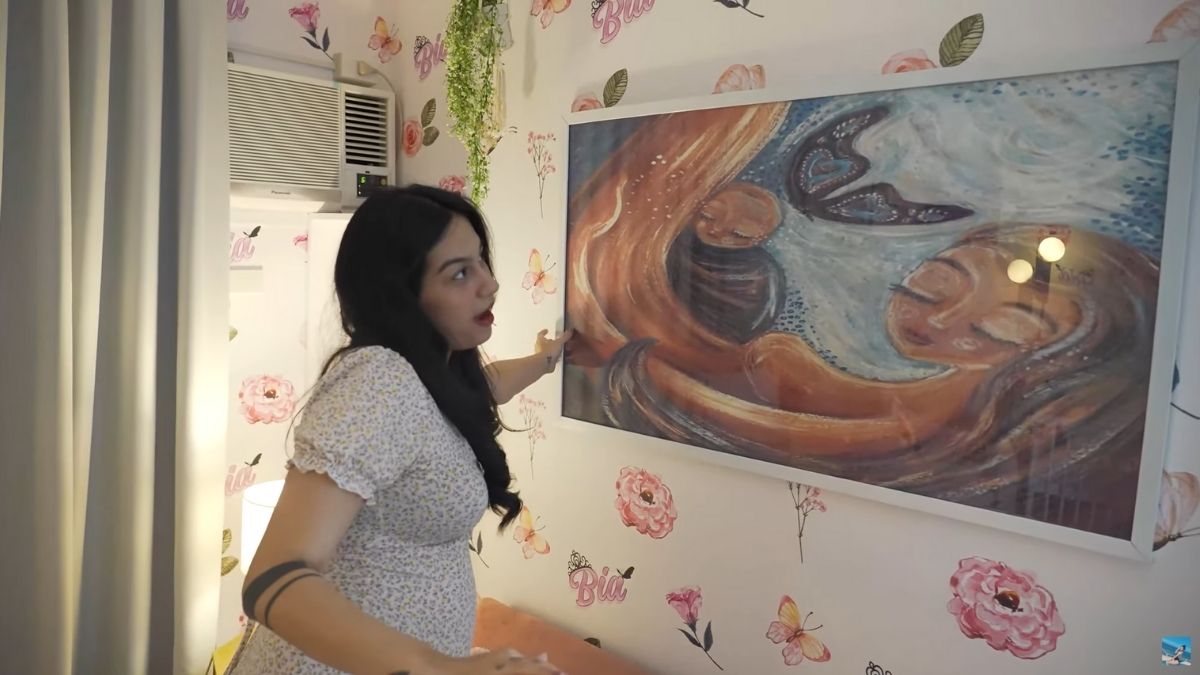 Zeinab Harake nursery room tour: painting